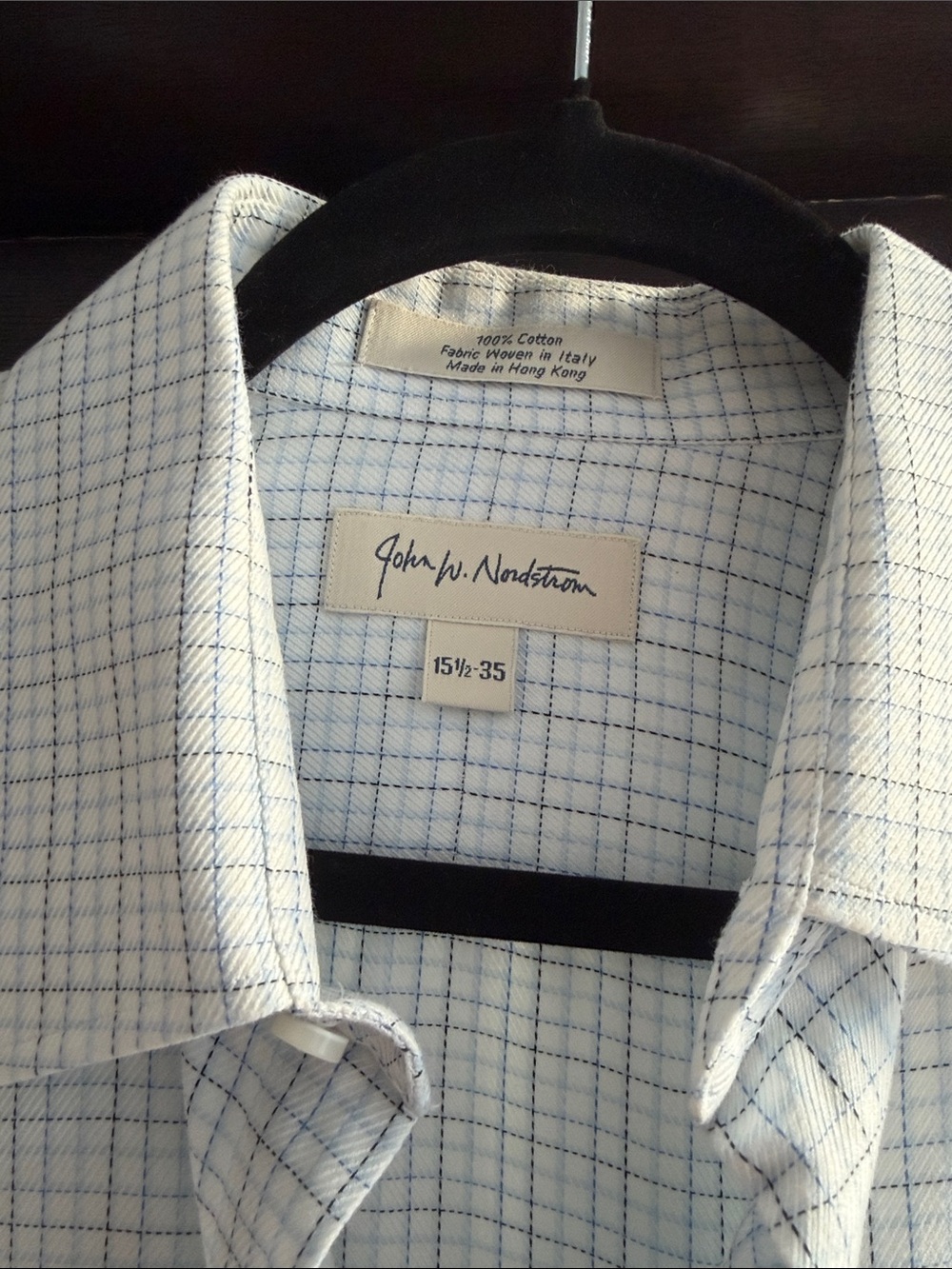 John W Nordstrom  Mens button down shirt
